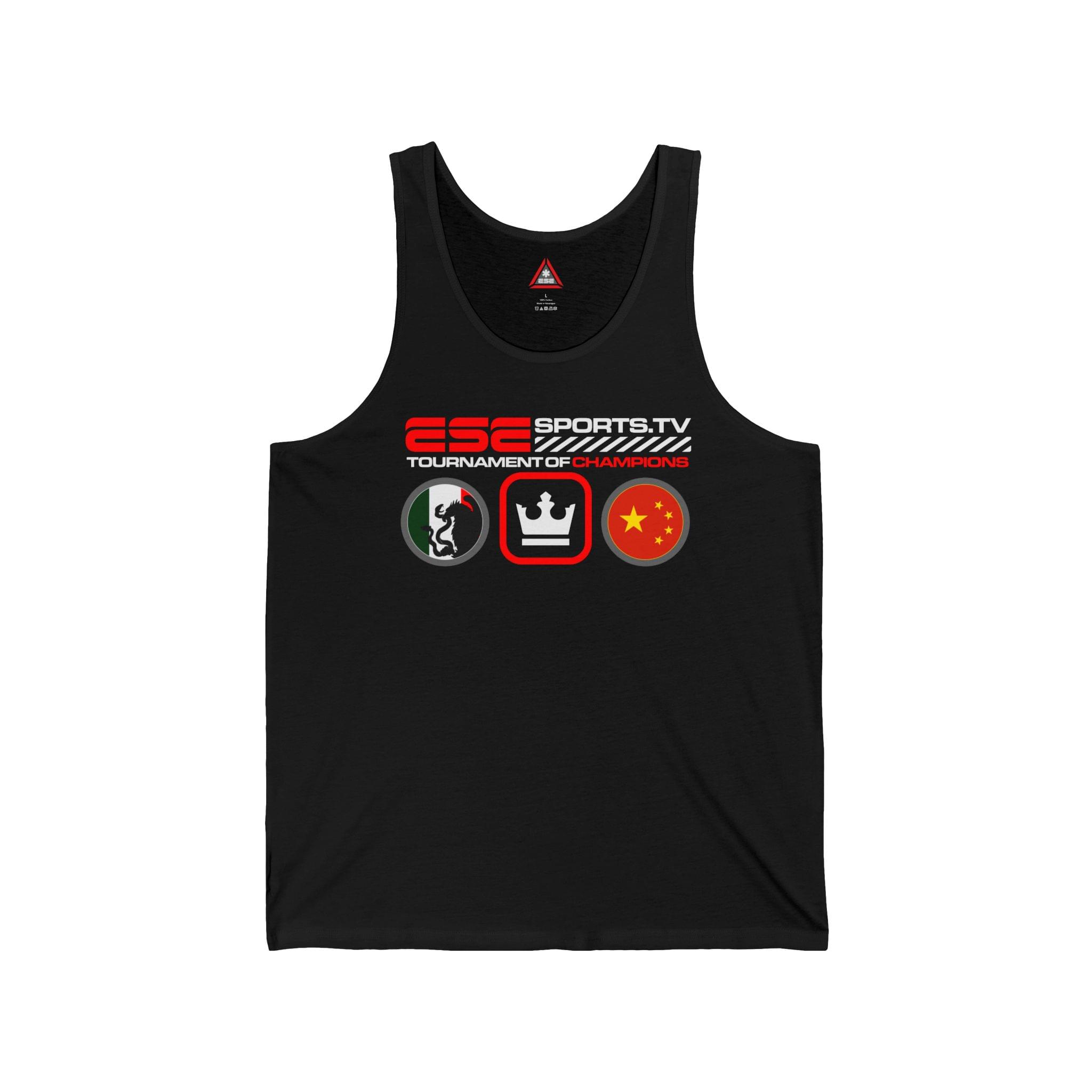 ESEsports.tv Tournament of Champions Graphic Jersey Tank Top - Image 2